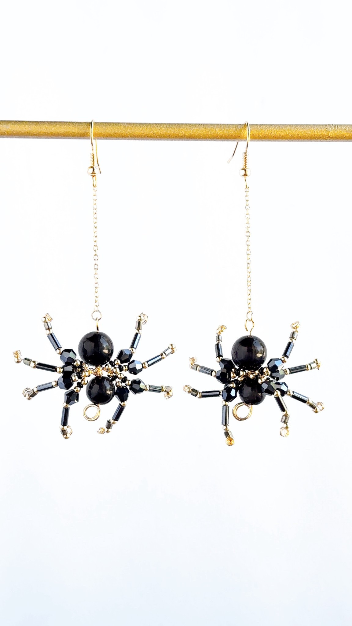 DIY spider earrings for Halloween🕷️

#LTKHalloween #LTKStyleTip #LTKSeasonal