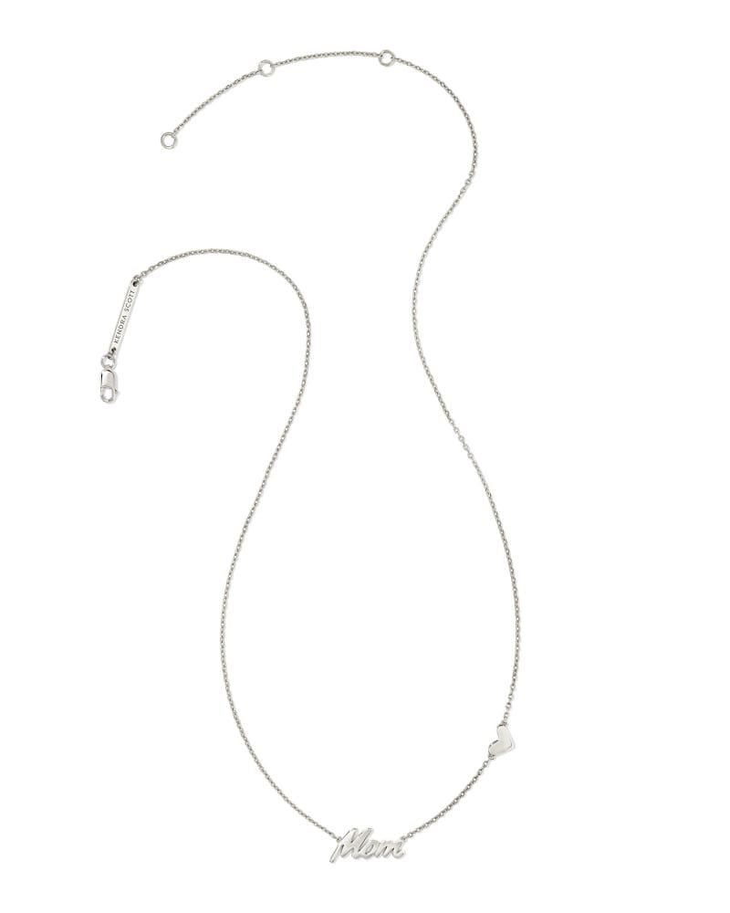 Mom Pendant Necklace in Sterling Silver | Kendra Scott