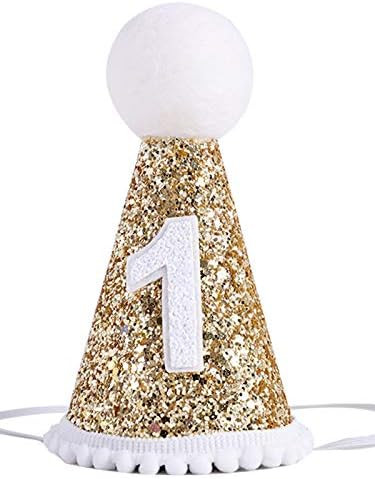 1st Birthday Crown Hat for Baby - First Birthday Party Decor for Baby Show,Birthday Crown Cap for... | Amazon (US)