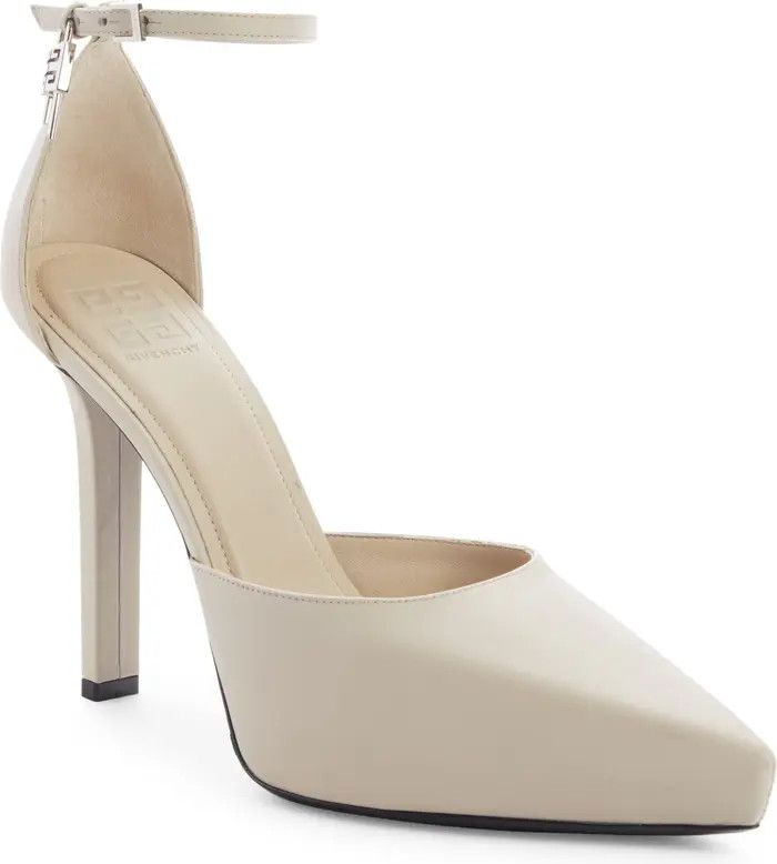 Givenchy G-Lock Pointed Toe Platform Pump | Ivory Heels | White Shoes | Spring Outfits 2023 | Nordstrom