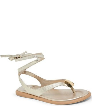 Dolce Vita Judy Leather Ankle Wrap Sandals | Dillard's | Dillard's