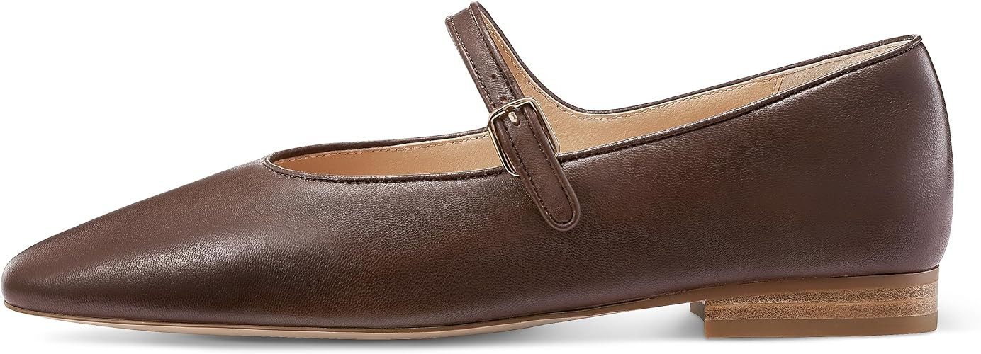 7or9 Mary Jane Flats Women Comfortable Mary Jane Shoes for Women Air-Touch Foam Lambskin Casual S... | Amazon (US)