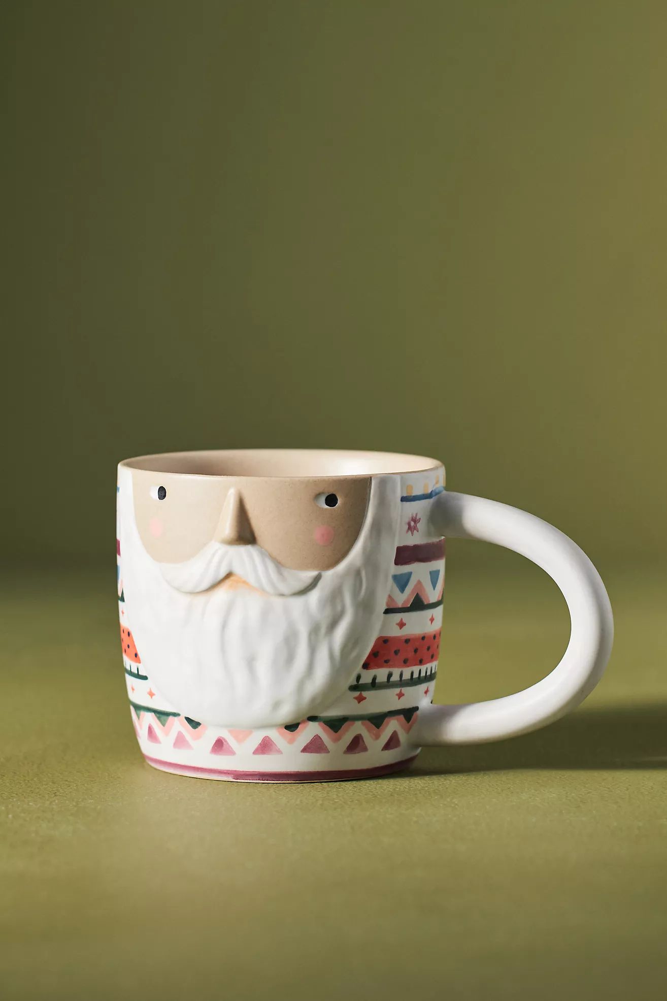 Fotini Tikkou Mr. & Mrs. Claus Mug | Anthropologie (US)