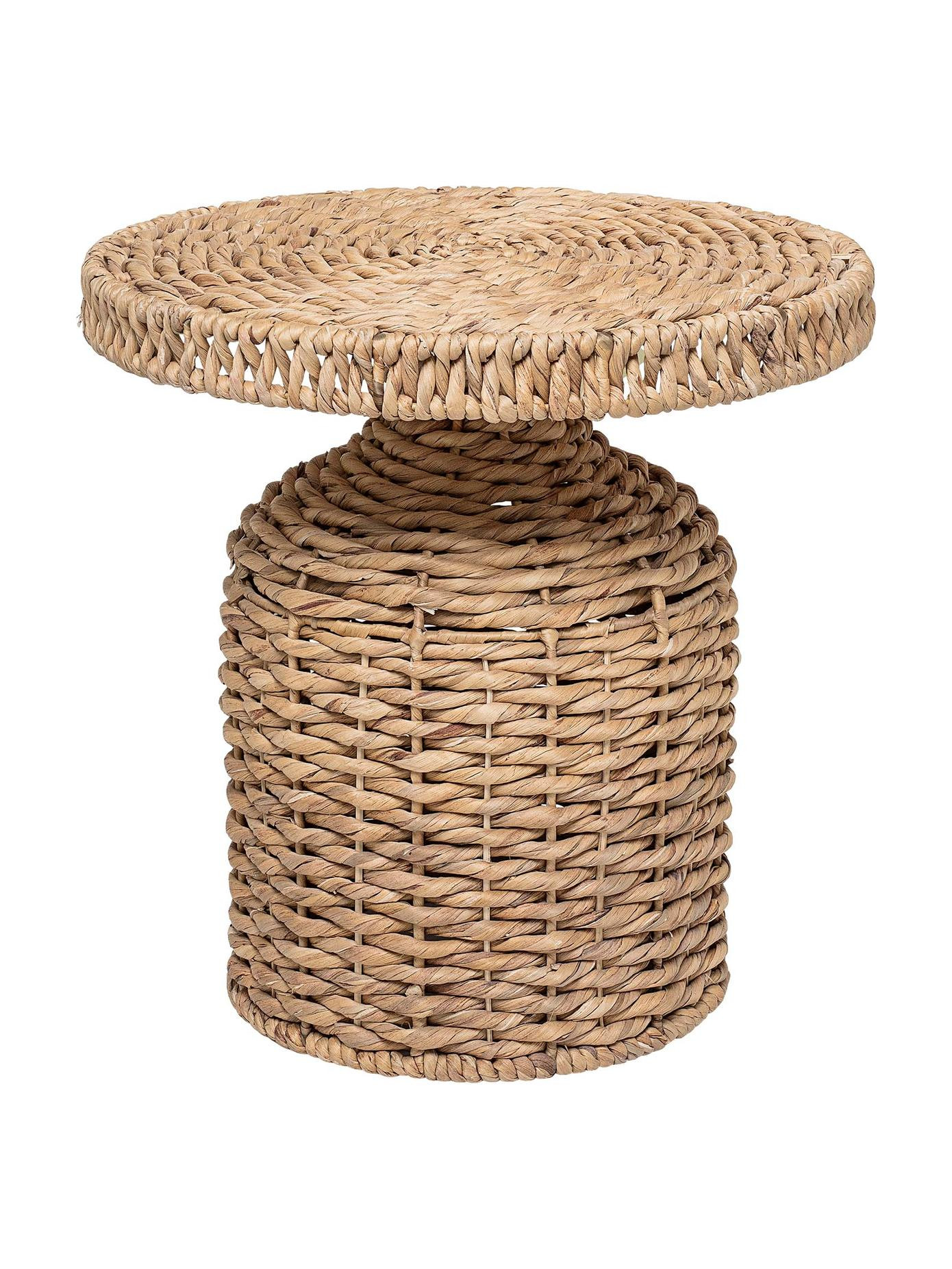 Ronde rotan bijzettafel Camo | Westwing EU