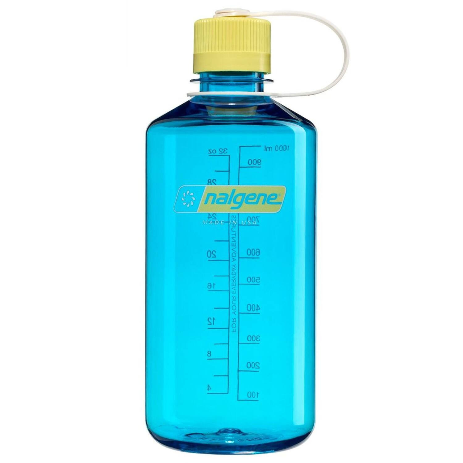 Nalgene - Sustain 32 oz. Narrow Mouth Water Bottle - Blue/Atoll | Best Buy U.S.