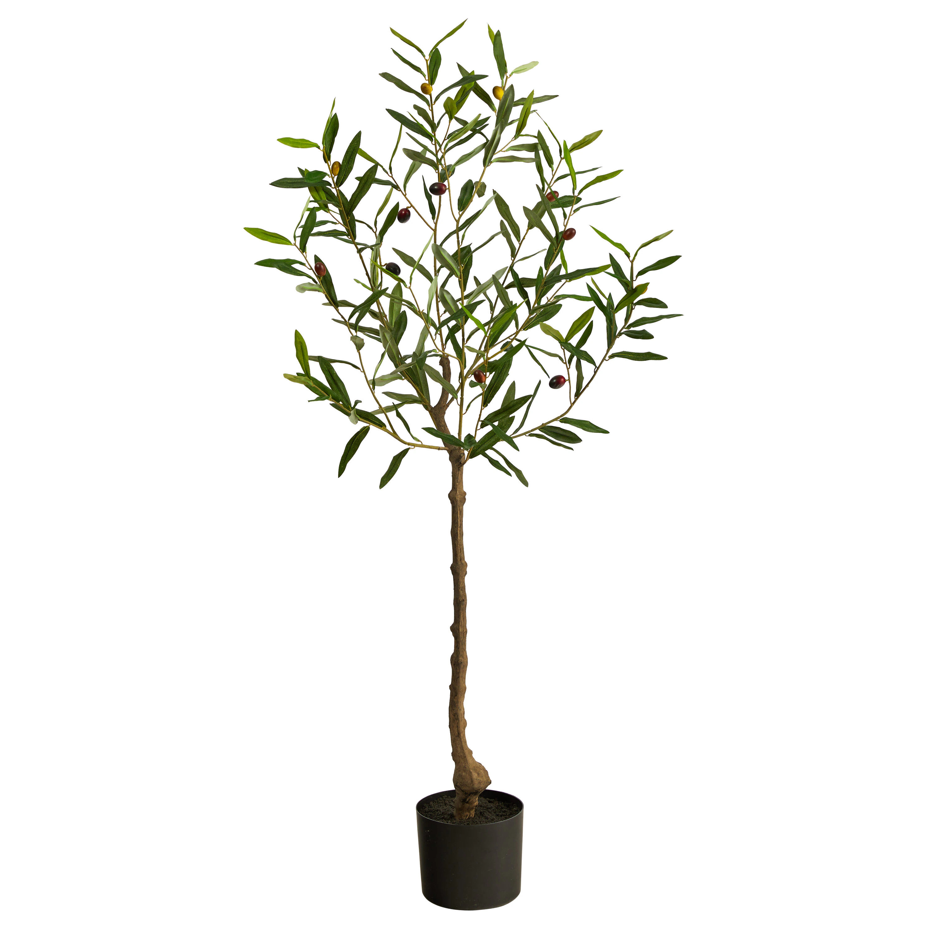 Nearly Natural 4-ft Olive Artificial Tree one_size | T2724 | Lowe's