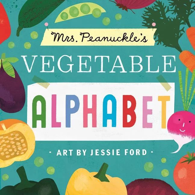 Mrs Peanuckles Vegetable Alphabet (Board Book) | Walmart (US)