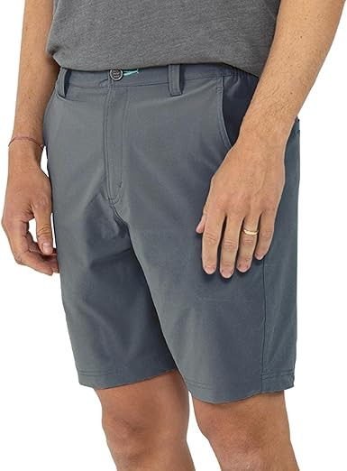 Free Fly Men's Utility Short II - UPF 50+ Sun Protection Shorts for Men with 7.5 Inch Inseam, Zip... | Amazon (US)