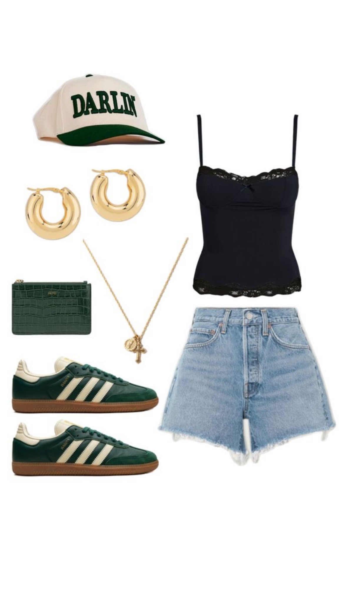 Saint Patrick’s Day outfit, St. Patty’s Day, St. Patrick’s Day outfit, march, outfit inspo, green accents, spring outfit 



Darlin swimwear hat & child of wild Hail Mary necklace 

#LTKMostLoved #LTKStyleTip #LTKWatchNow