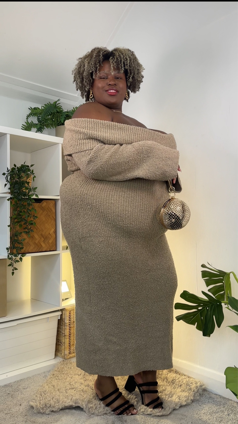 Plus size festive look