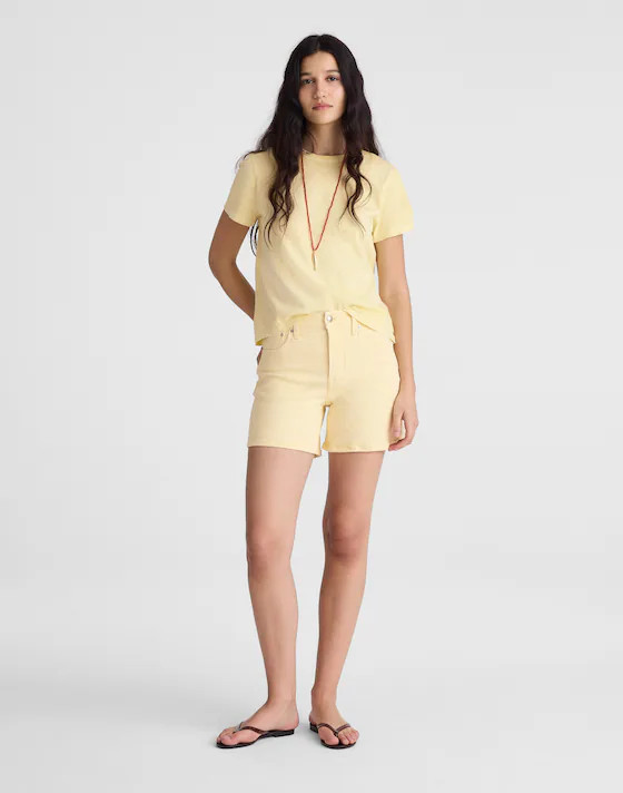 The Perfect Vintage Mid-Length Jean Short | Madewell