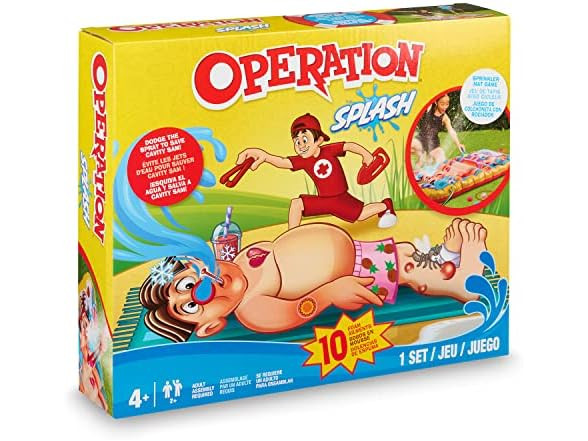 Hasbro Operation Splash Game - $8.99 - Free shipping for Prime members | Woot!