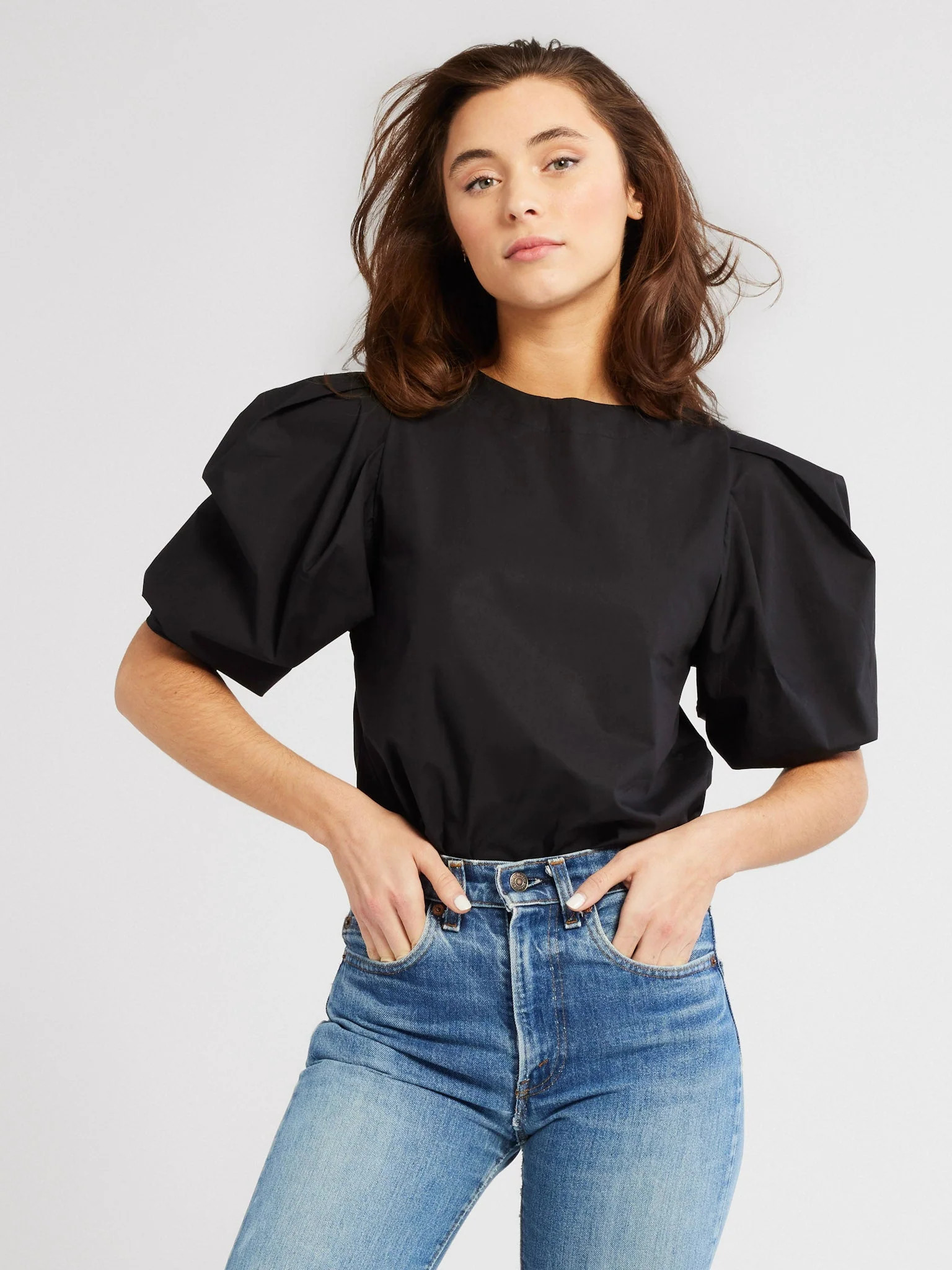 Shop Mille - Lila Top in Black | Mille