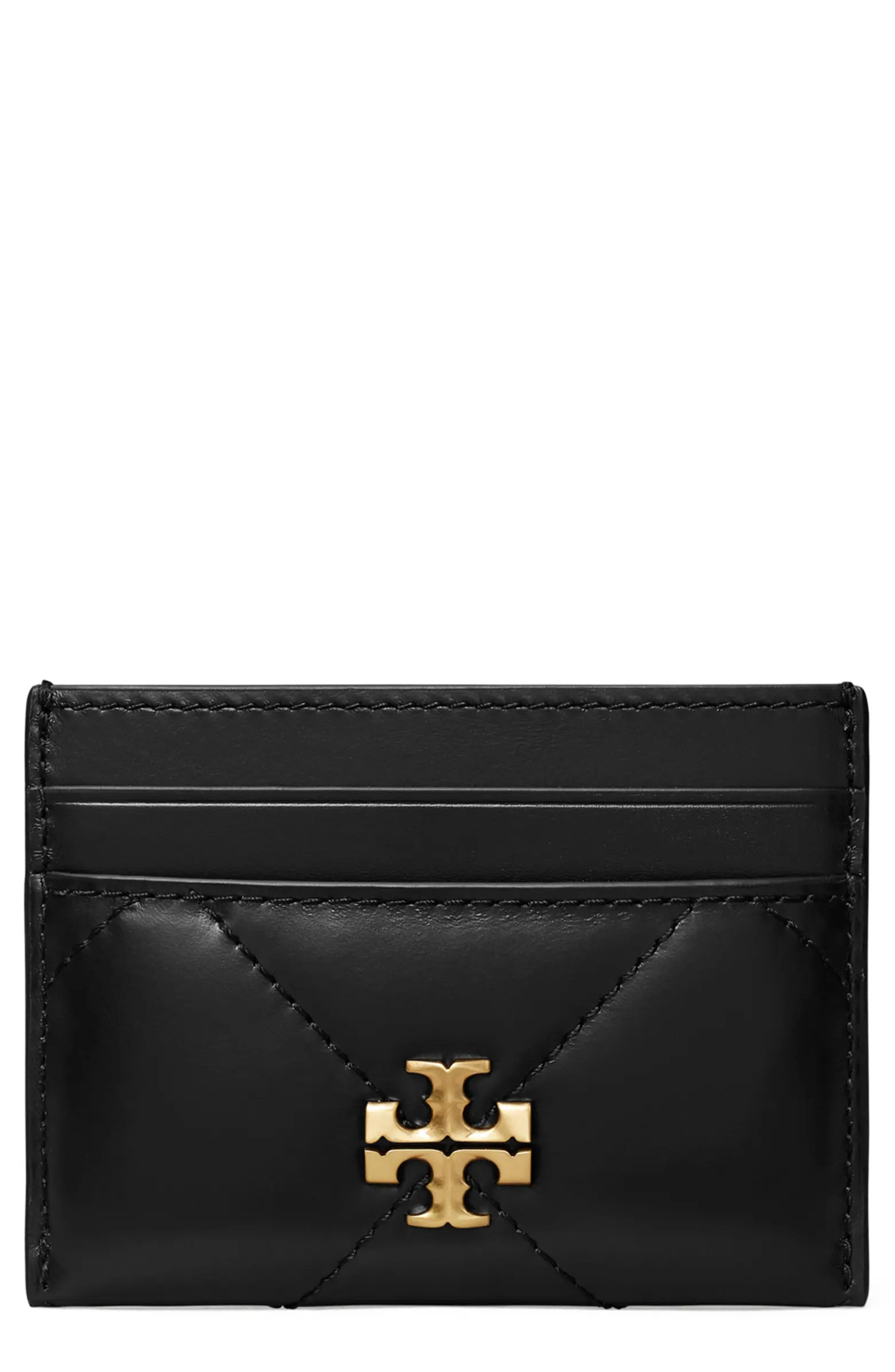 Kira Diamond Quilted Leather Card Case | Nordstrom
