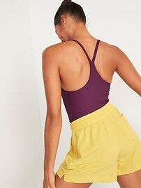 Light Support PowerSoft Longline Sports Bra for Women | Old Navy (US)