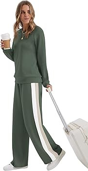 XIEERDUO 2 Piece Sets for Women Fall Fashion Must Have Teachers Airport Outfits 2025 Winter Cloth... | Amazon (US)