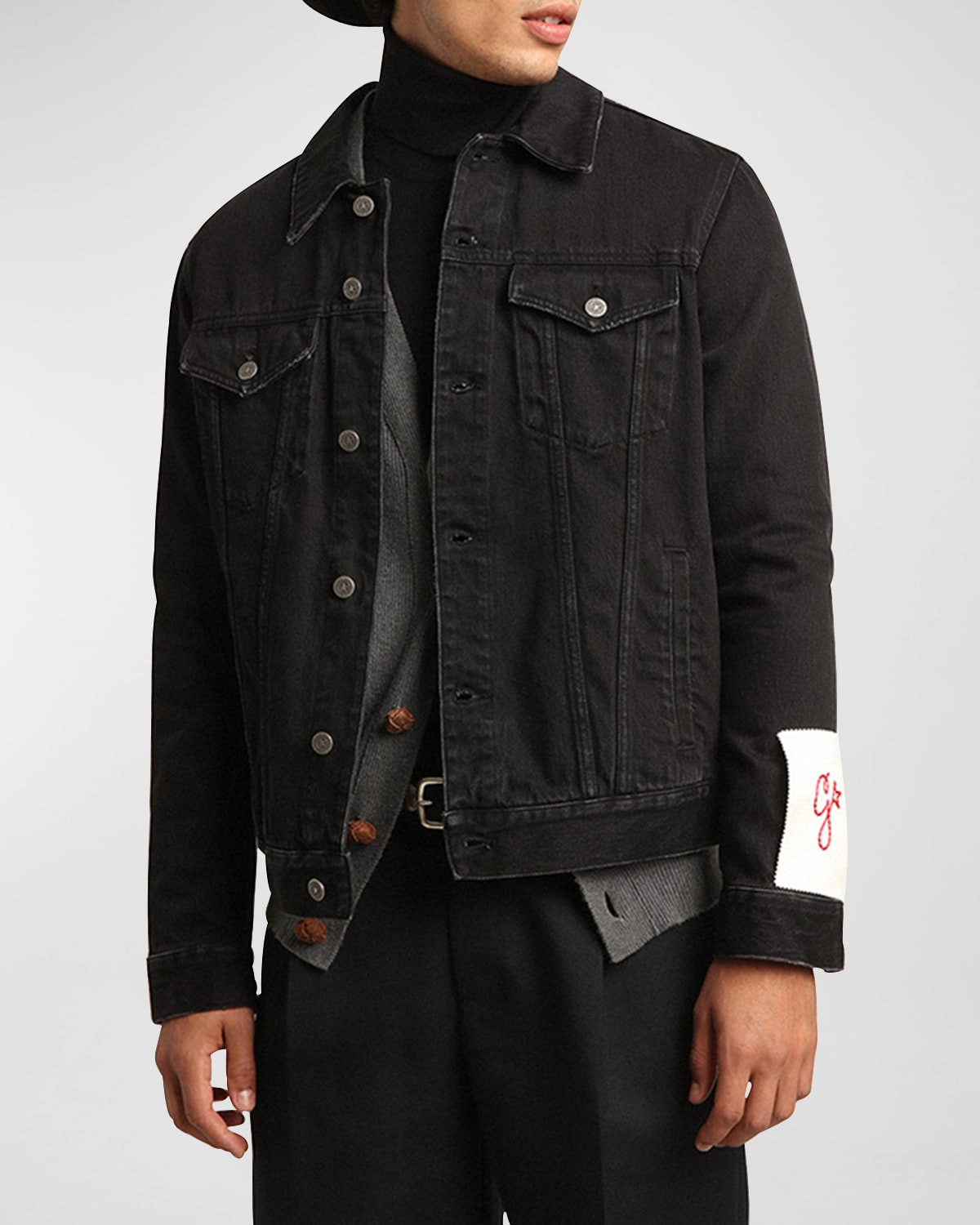 Men's Regular Denim Trucker Jacket | Neiman Marcus