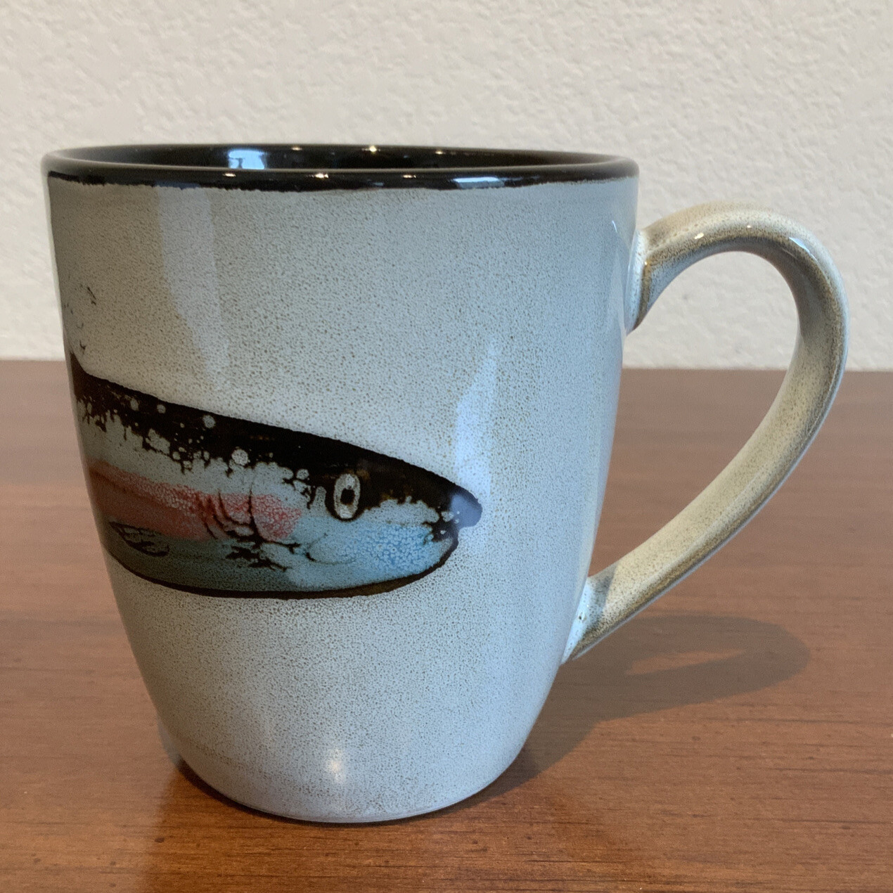 Better Homes and Gardens 10 oz Tan Coffee Mug Rainbow Trout Fish EUC | eBay US