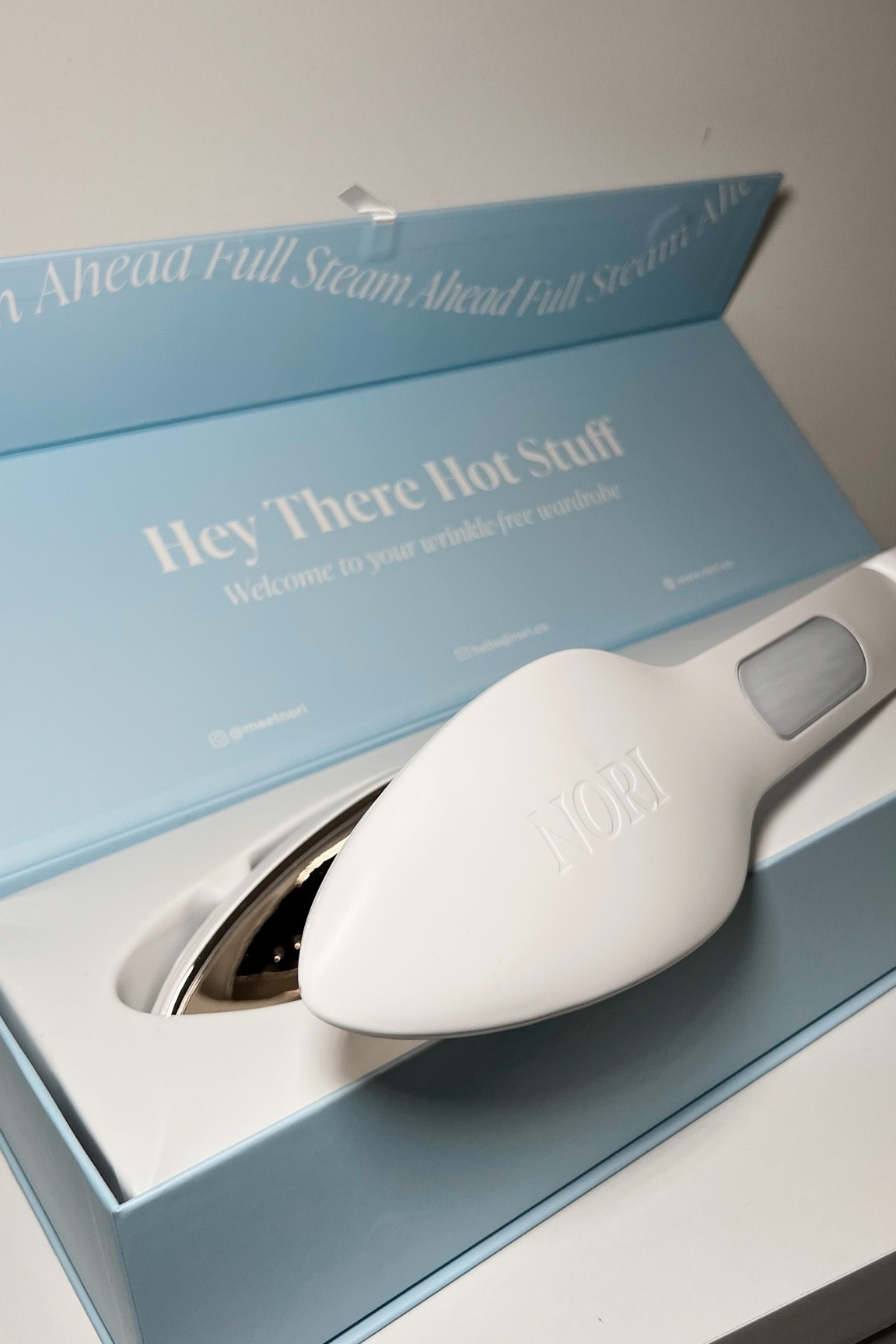 Finally got my hands on one of these! Perfect gift for yourself or for anyone you know. This small but mighty hand held steamer/iron is perfect for on the go and quick wrinkle fixes! Act quick and get 25% off!! 

#LTKHoliday #LTKCyberWeek #LTKGiftGuide