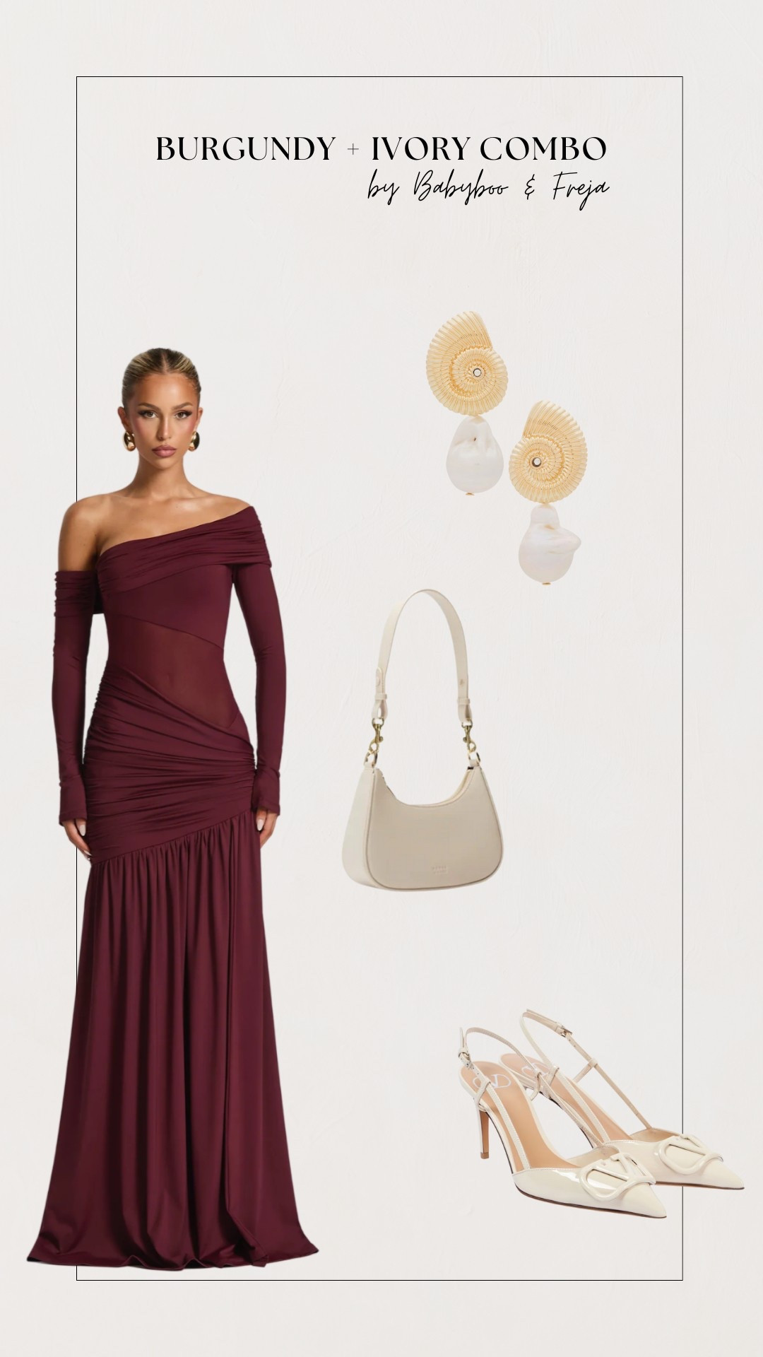 Burgundy and ivory is the perfect elegant combo 🥹

#LTKParties #LTKStyleTip #LTKWedding