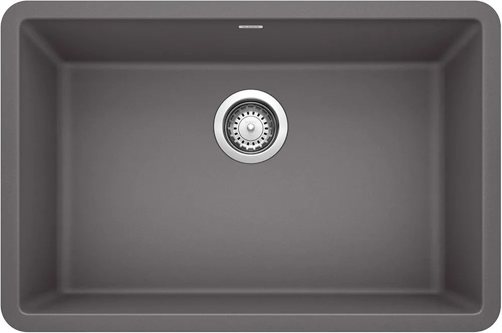 BLANCO, Cinder 522427 PRECIS SILGRANIT Single Bowl Undermount Kitchen Sink | Amazon (US)