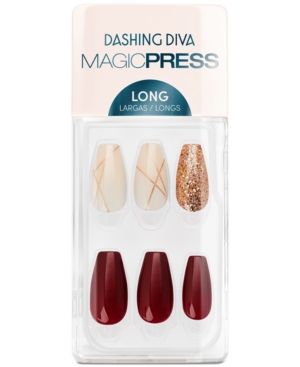 Dashing Diva Magicpress Press-On Gel Nails - Vamp Vixen | Macys (US)