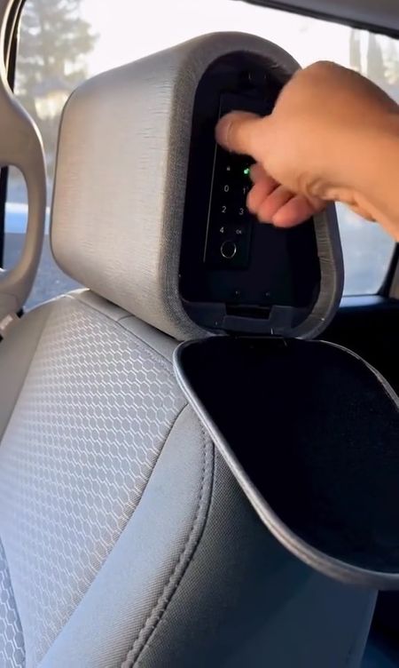 LINK IN BIO 🚗✨ Introducing the Car Seatrest Safe – the perfect blend of security and convenience for your car adventures! 🌟 Nice quality meets peace of mind with this must-have accessory that's not just a seatrest, but your car's own personal fortress. Grab Yours Here: https://amzn.to/47Dk15r Installing it is a breeze – because who needs complicated setups? 😅 Just a few simple steps, and voila! The Car Seatrest Safe is not just a guardian of your belongings; it's also the tech wizard of car safety. 🧙‍♂️ Fingerprint or code open, it's like having a secret handshake with your car. Ever wished your keys, purse, or other valuables had a cozy spot in your car? Look no further! 🛍️ The Car Seatrest Safe is spacious enough to accommodate all your essentials. No more rummaging through the abyss of your car for your keys – they have a VIP spot now! 🗝️ Surprise your loved ones with this ingenious creation – it's not just a car accessory, it's a game-changer. 🎁 Making car journeys safer and more organized, the Car Seatrest Safe is the gift that keeps on giving. 🎉 Your car deserves it, and you deserve the peace of mind. Get yours now and redefine your car experience! 🚀 #founditonamazon #lemon8mademebuyit #lemon8box #caraccessories #SafeAndSecure #GiftIdeas 

#LTKVideo #LTKGiftGuide #LTKMostLoved