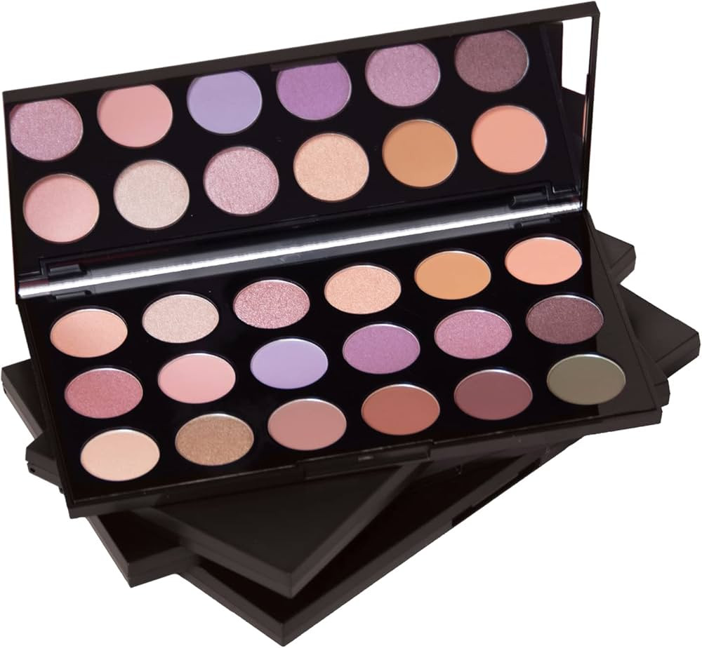 Palladio Ultimate Pro Eyeshadow Makeup Palette with Mirror, Shannon De Lima Collab, 18 High-Pigme... | Amazon (US)