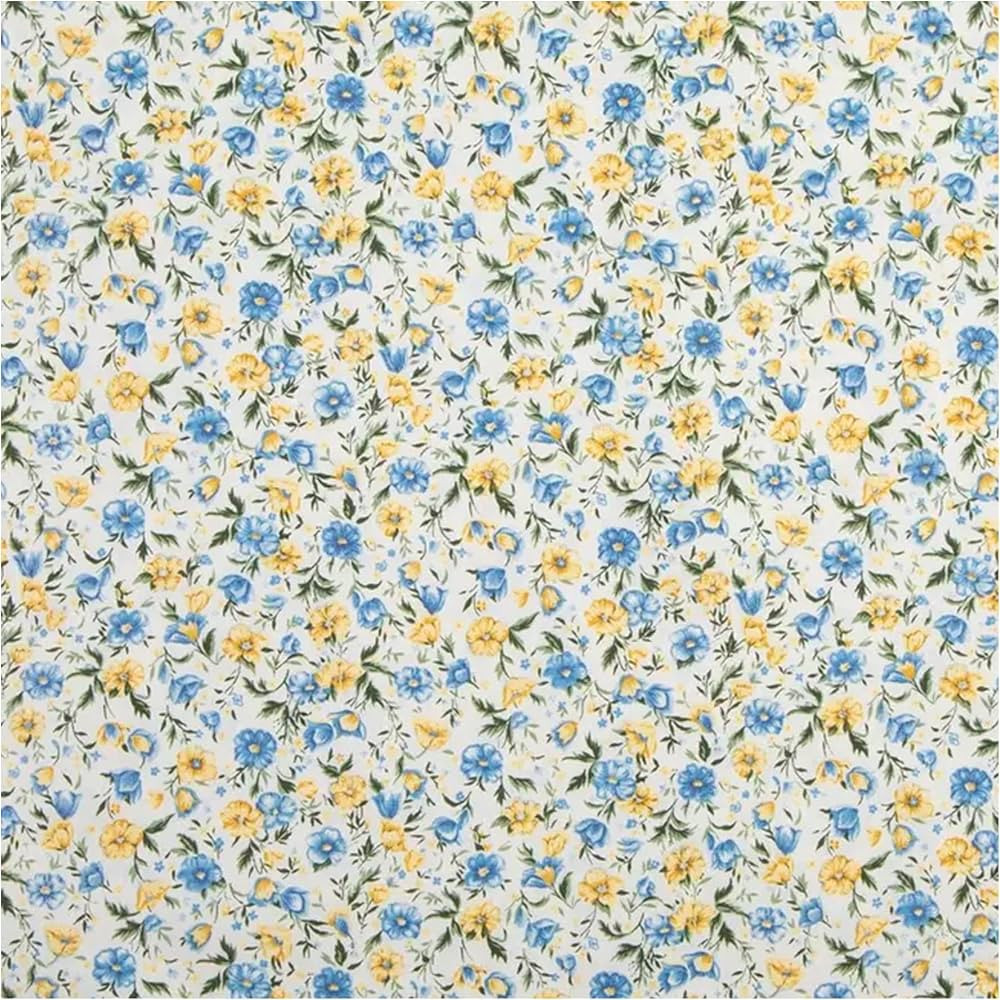 Hobby Lobby Country Charm Floral Cotton Calico Fabric, 1 Yard | Amazon (US)