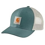 Carhartt Men's Rugged Flex Twill Mesh-Back Logo Patch Cap | Amazon (US)