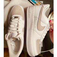 Custom Tan Nike Air Force 1S | Etsy (US)