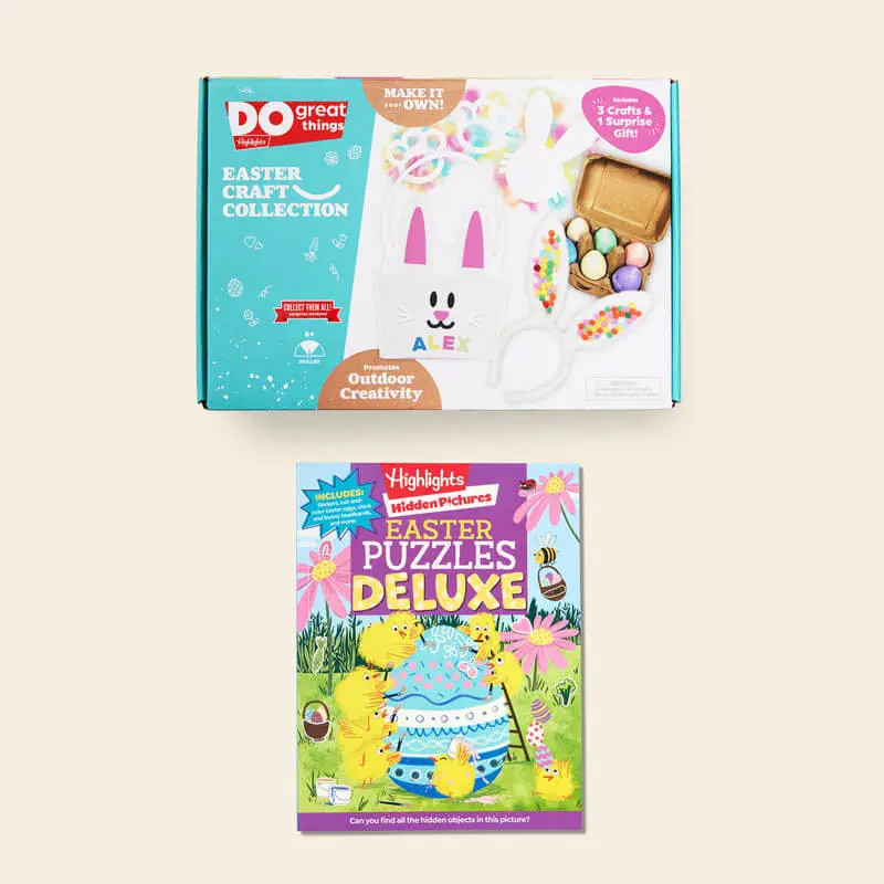 Easter Crafts + Puzzle Book Bundle | Highlights For Children