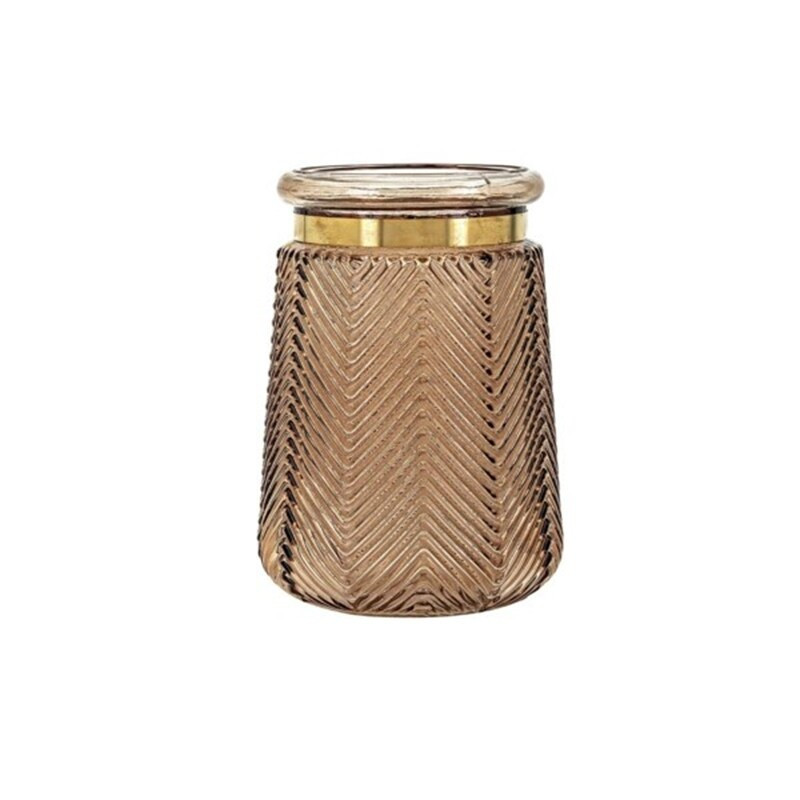 Trisha Yearwood Canyon Brown Small Glass Vase | Bed Bath & Beyond