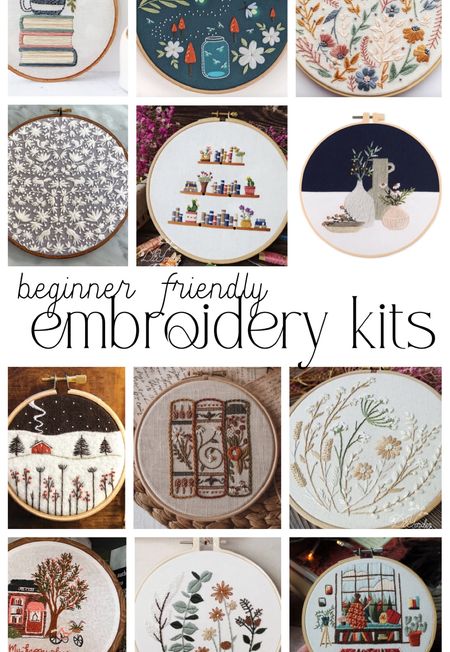 The cutest beginner friendly embroidery kits out there 😍

#LTKhome #LTKfindsunder50 #LTKGiftGuide