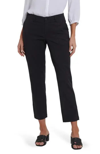 NYDJ Easy-Fit Ankle Trouser Pants in Black at Nordstrom Rack, Size Large | Nordstrom Rack