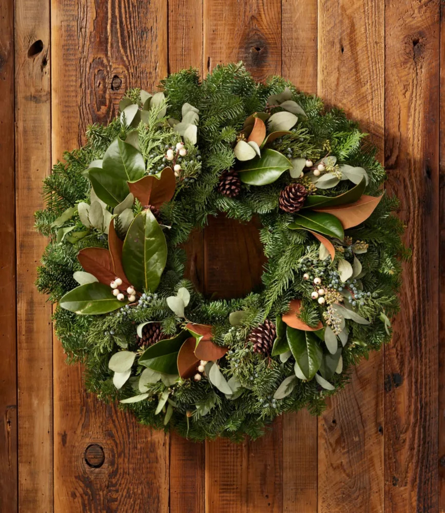 Magnolia Eucalyptus Wreath, 24" | L.L. Bean
