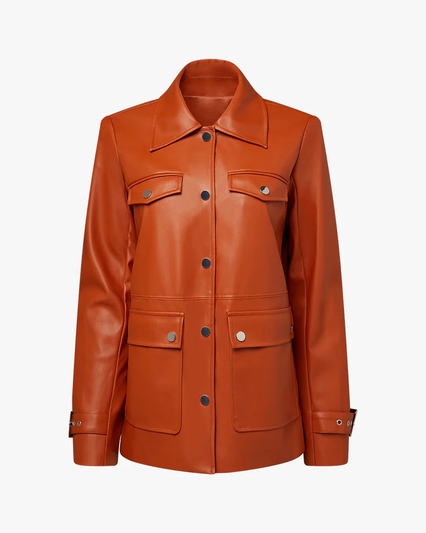 Vegan Leather Western Jacket | We Wore What