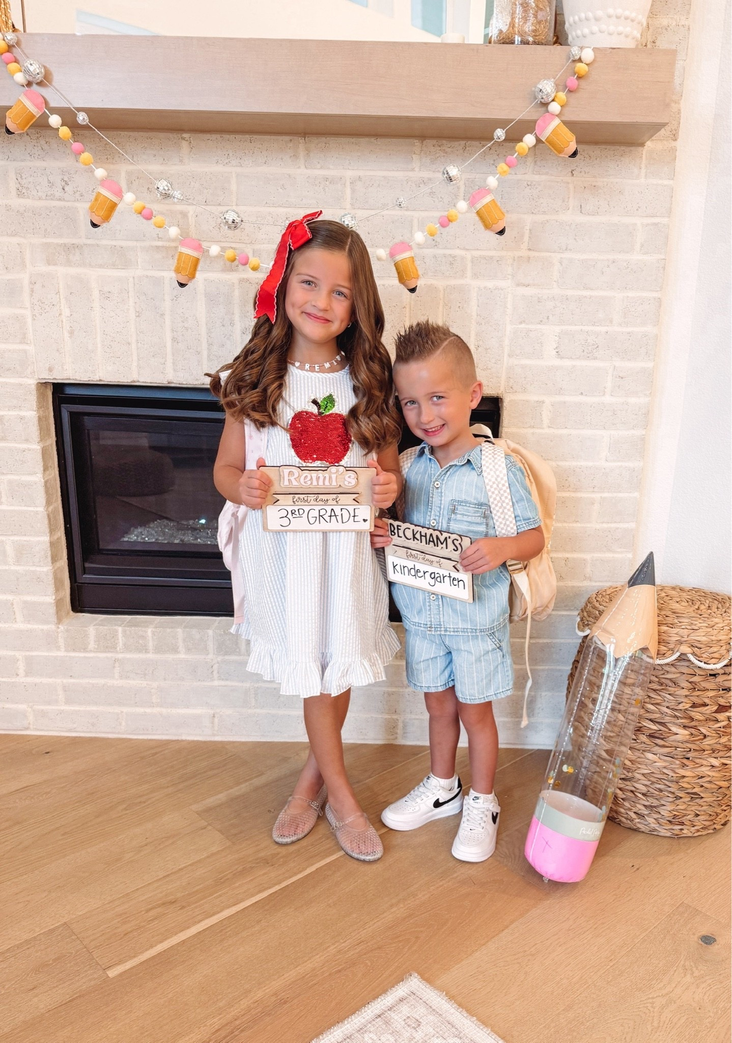 First day of school for these two 🥹🫶🏼

Seasonal back to school kids family BTS mom favorites

#LTKmomlife #LTKKids #LTKSeasonal