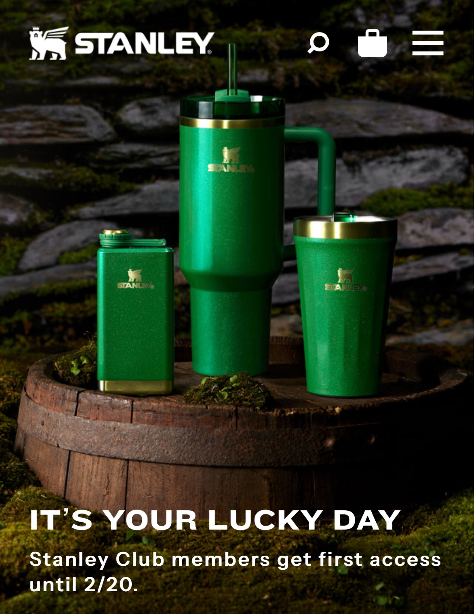 New Release from Stanley!
St Patrick’s Day Tumblers are on drop NOW! 🍀 

#LTKWatchNow #LTKSeasonal #LTKHome