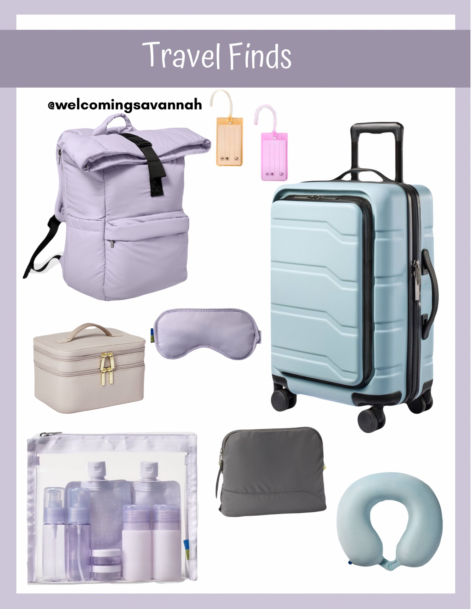 Travel Finds From Target 

#LTKTravel #LTKMostLoved #LTKWatchNow