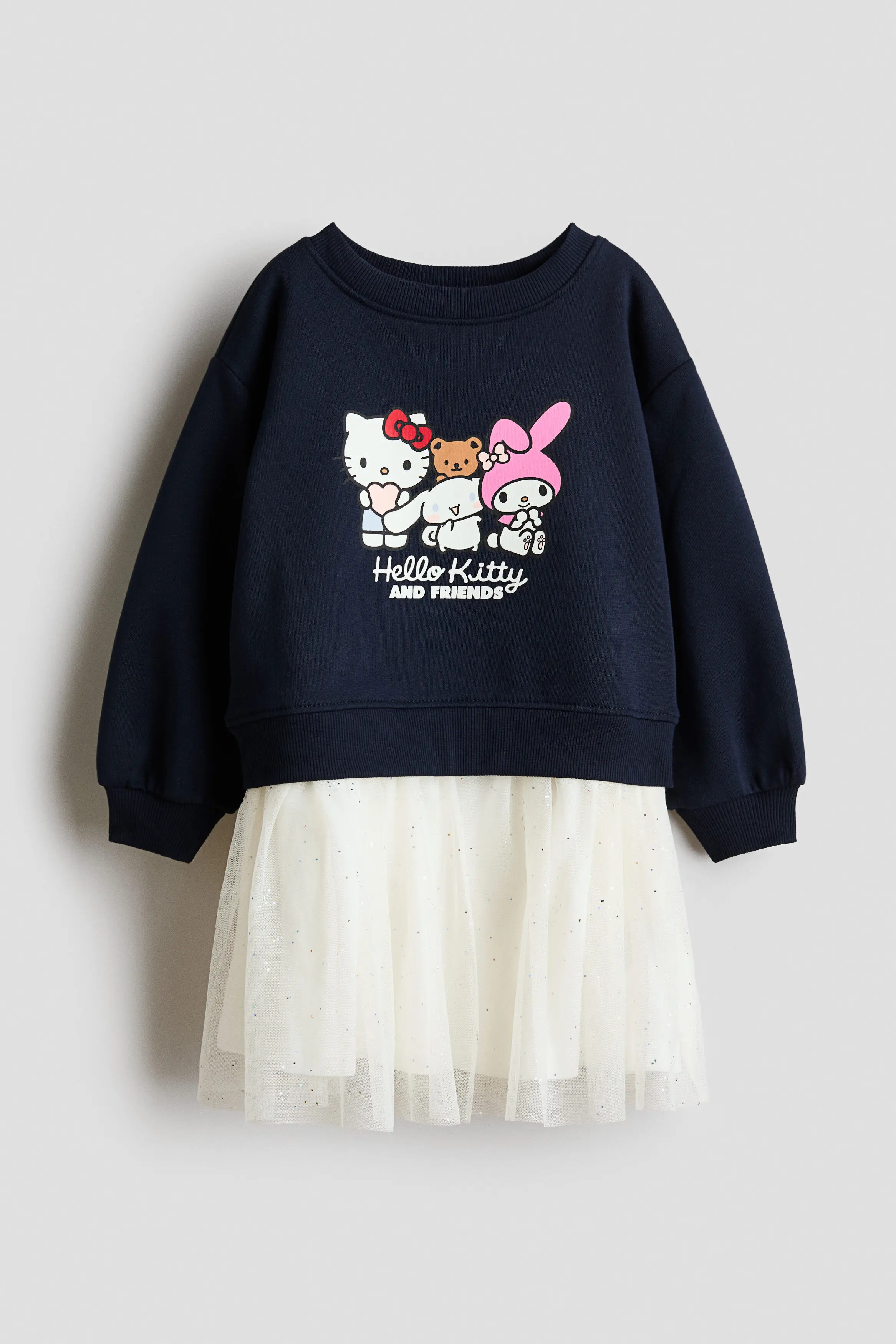 Printed Tulle-skirt Sweatshirt Dress (Women) | Nordstrom | Nordstrom