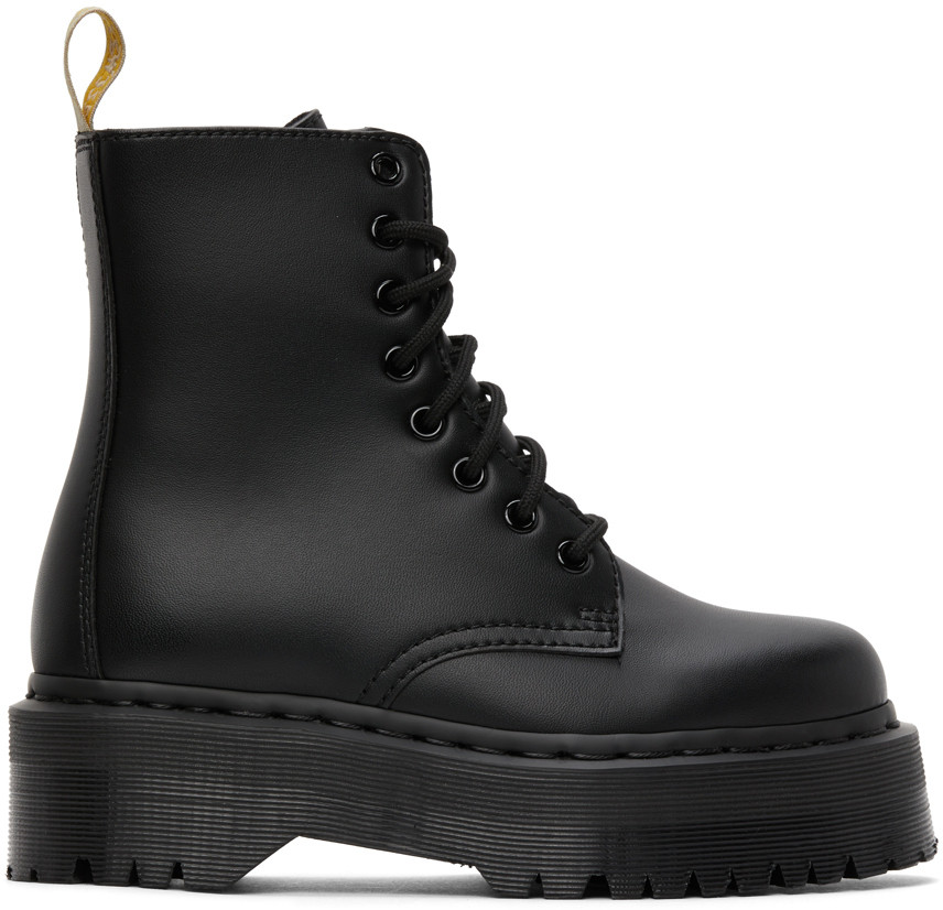 Black Vegan Jadon II Mono Boots | SSENSE