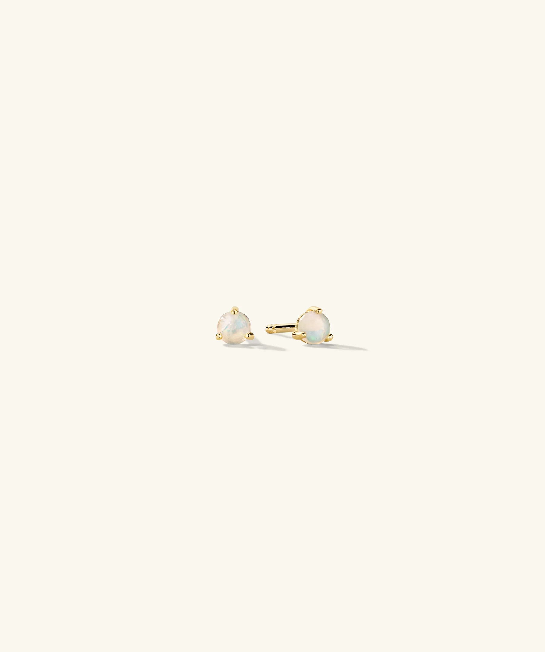 Gemstone Mini Studs | Mejuri Fine Crew