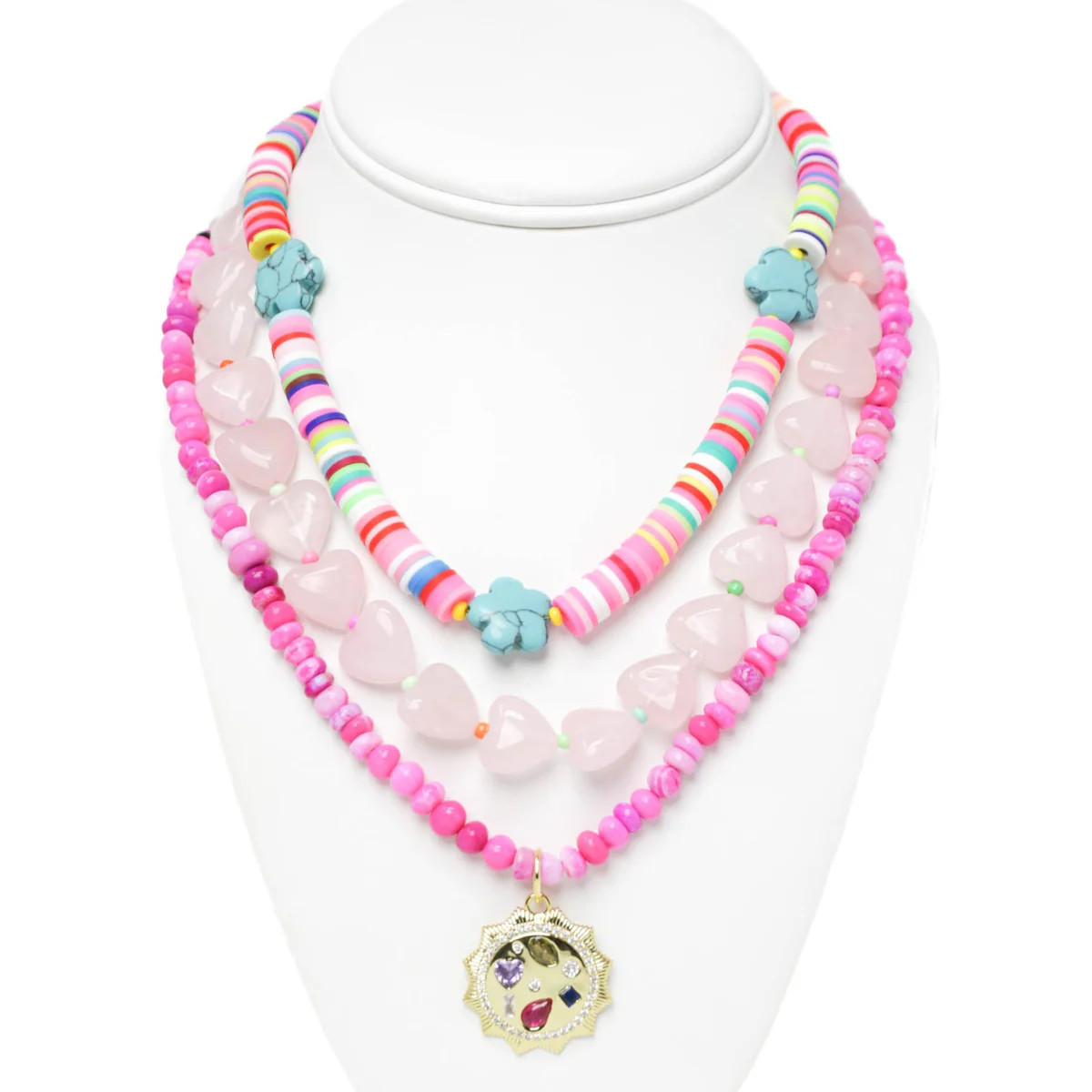 Bekah's Playa Party Necklace Stack | Allie + Bess