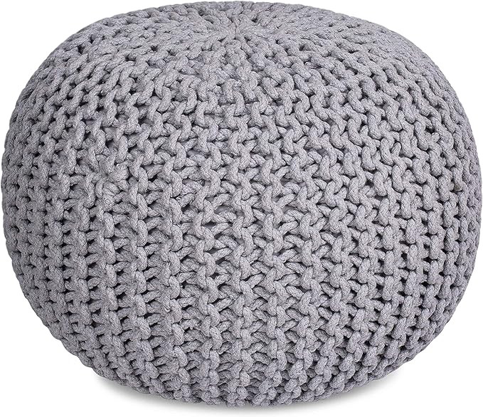 LIGHTWEIGHT & STURDY: designed with lightweight cotton and bean bag filling making this pouf easy... | Amazon (US)