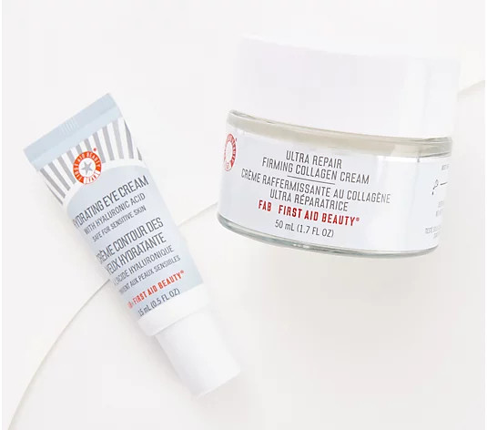 First Aid Beauty Hydrating Face & Eye 2-Piece Set - QVC.com | QVC