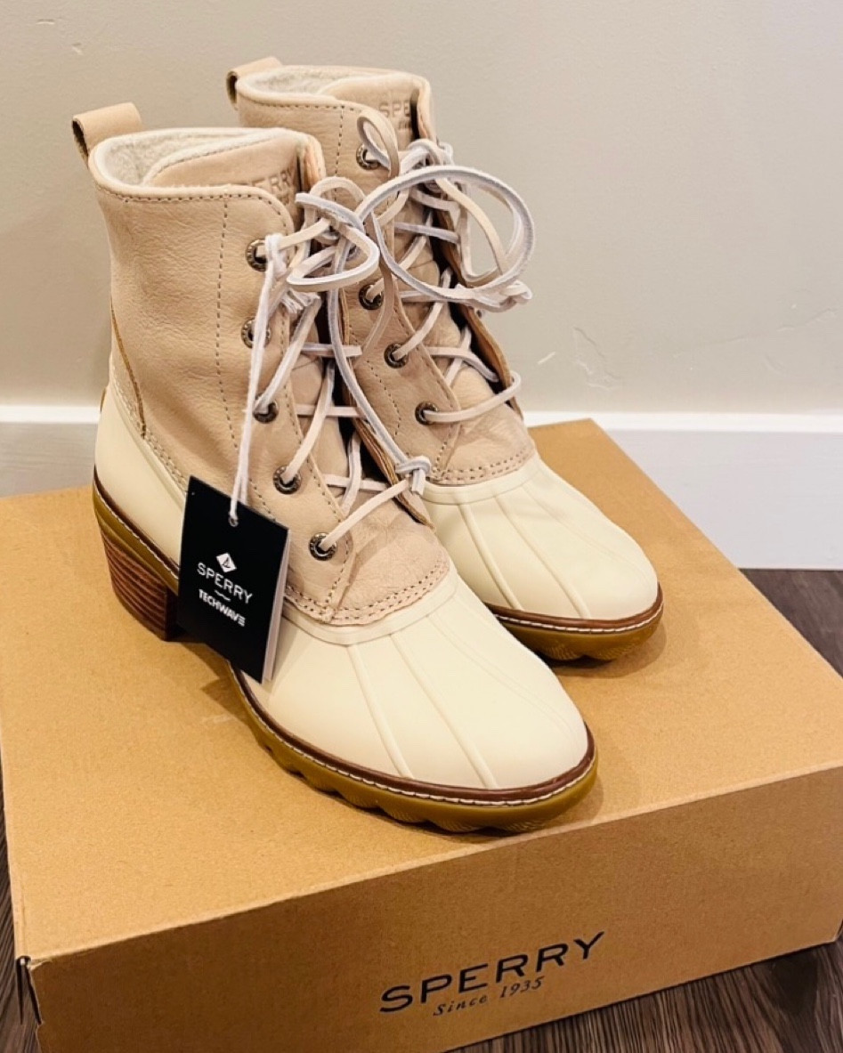 I actually got these Sperry boots last year and I was so excited to get them back out this year. They’re great in snow and are fairly well priced. I posted a bunch of others too ranging from $50-$100. 
🤍
Sperry’s do tend to run about a full size small, so size up. I got a size 7 and I’m usually a size 6. They fit perfectly! 

Womens Sperry Boots, Affordable winter boots, Classy boots, Gift Guide, Teen girl gifts 

#LTKGiftGuide #LTKSeasonal #LTKHolidaySale