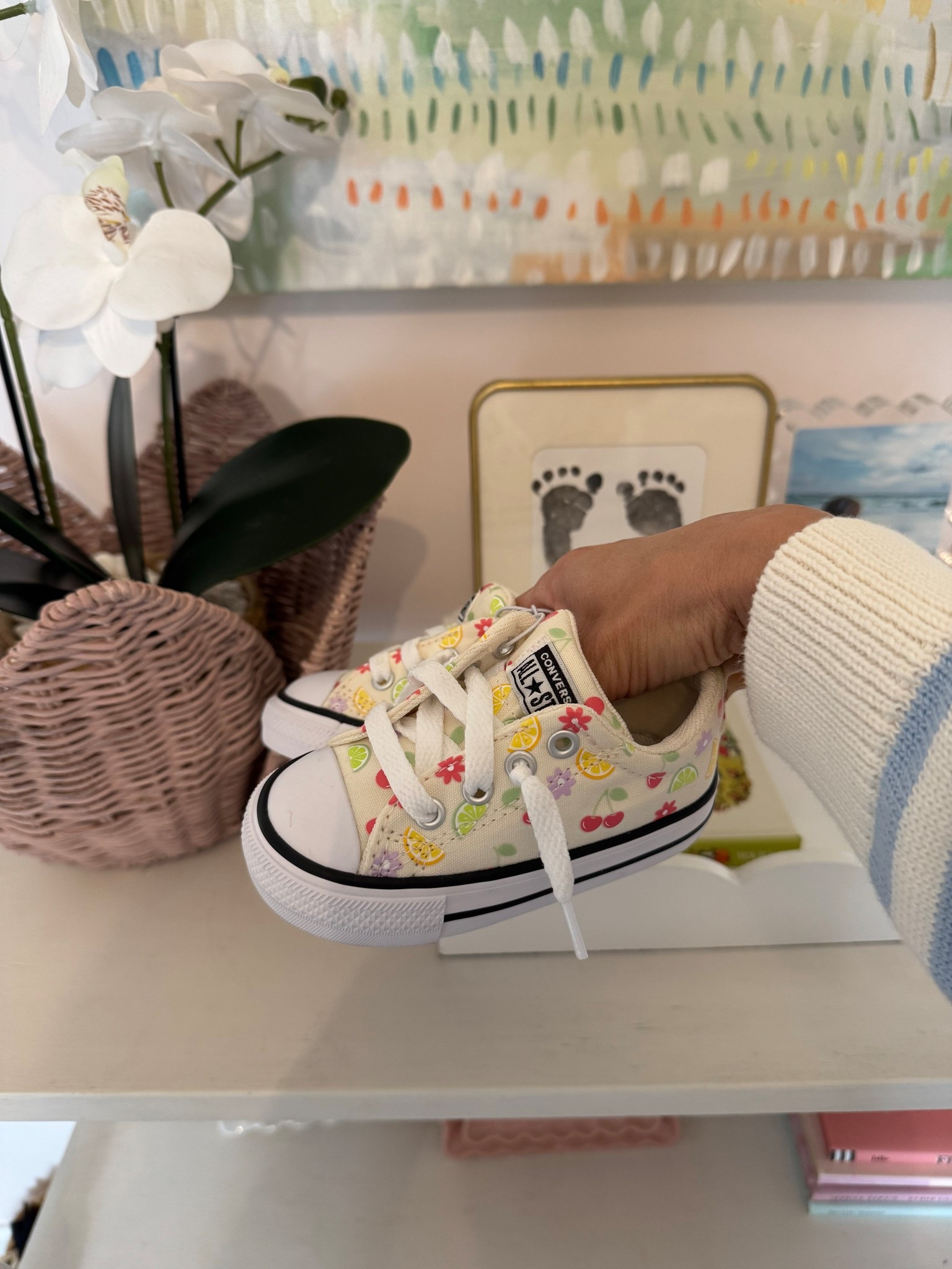 Converse for toddler girls.
I love the fruit icons on these converse! So playful and fun for spring and summer 

#LTKootd #LTKdayinmylife #LTKKids