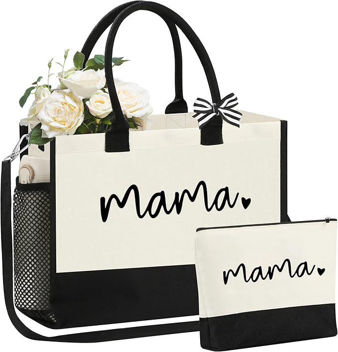 Birthday Gifts Women Canvas Tote Bag Mother's Day Gifts Friend Gifts Personalized Bride Wedding B... | Amazon (US)