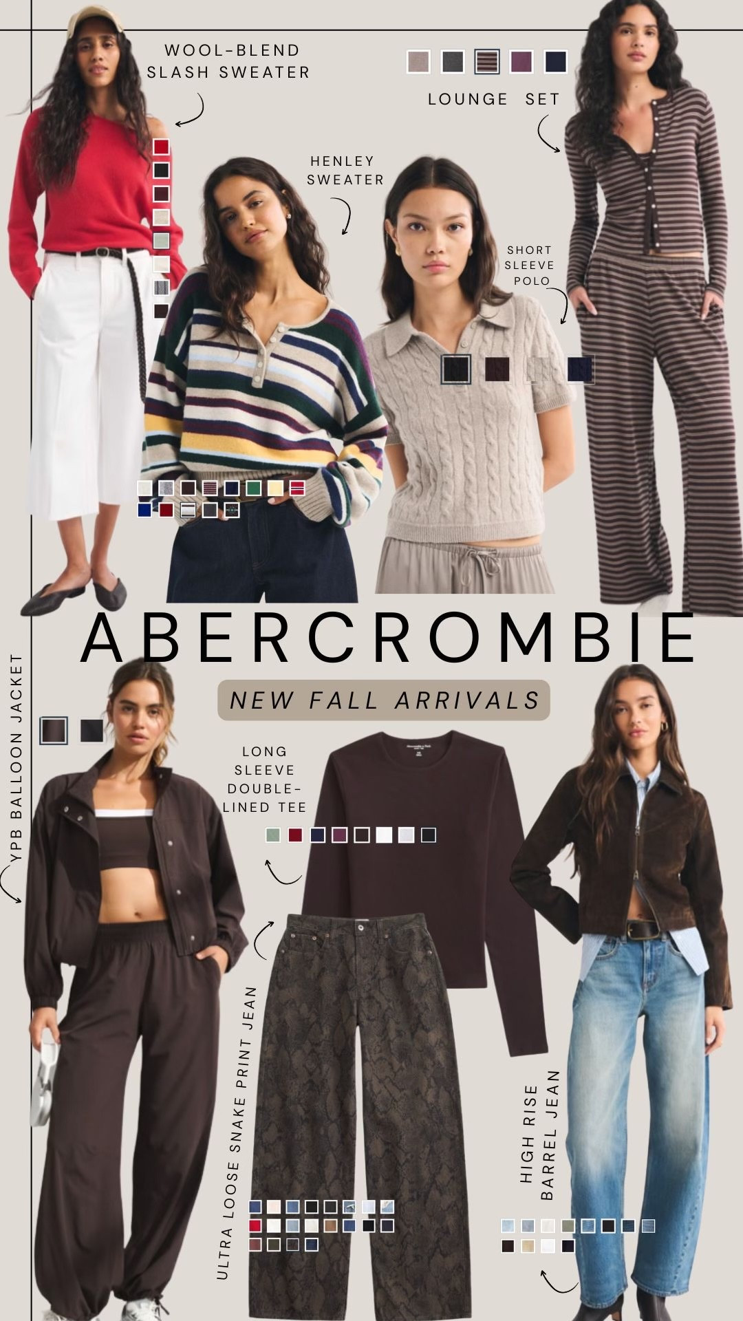 A&F New Arrivals

#LTKSeasonal #LTKootd #LTKMidsize